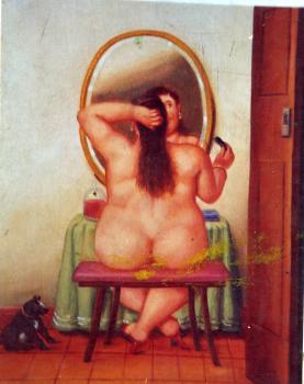 Fernando Botero : The Toilet